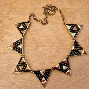Egyptian revival style necklace